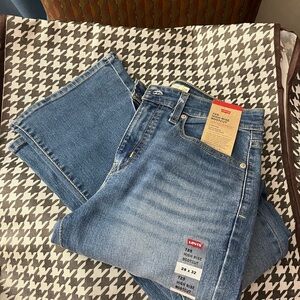 Levi's Blue High Rise Bootcut Jeans
